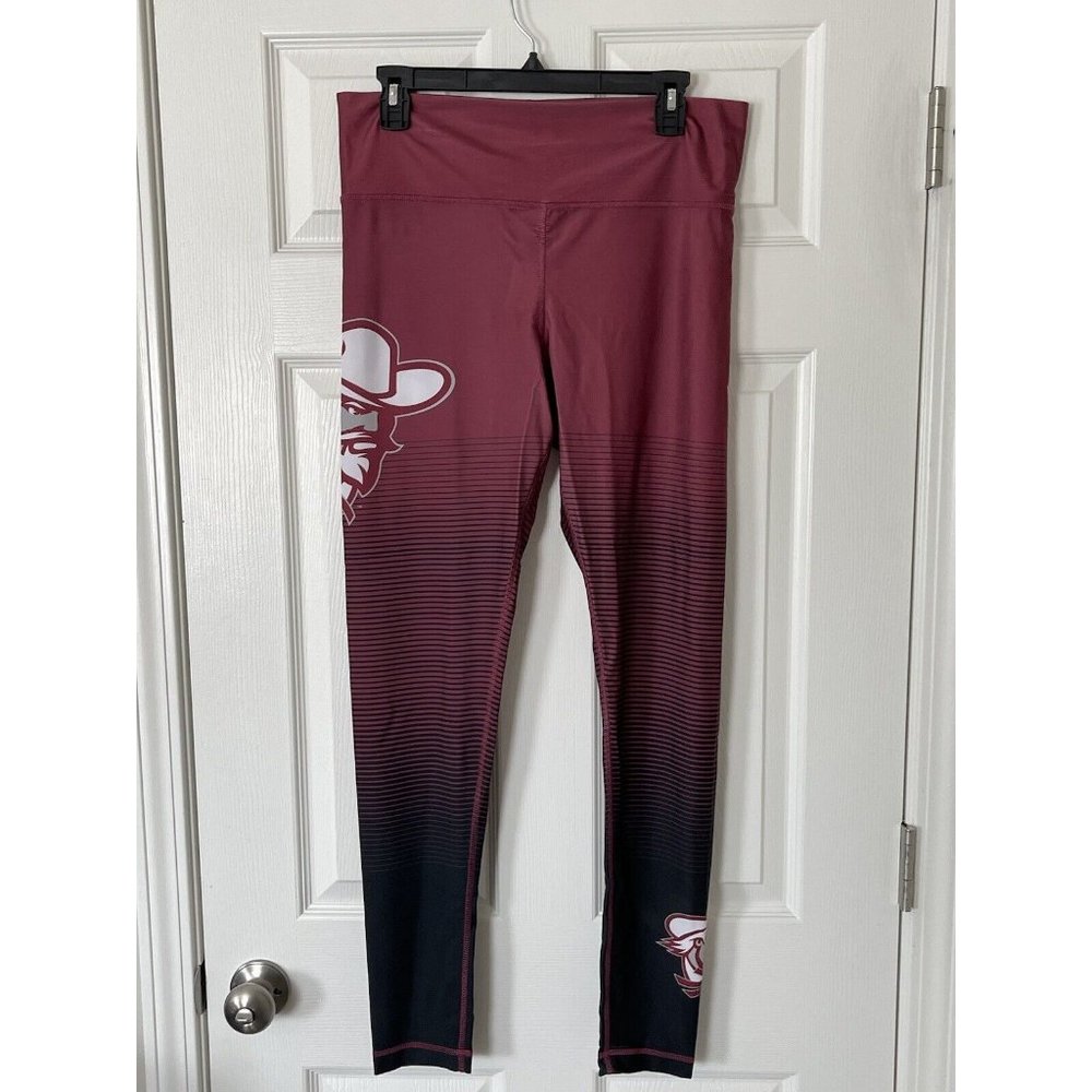 NWT NCAA Sideline Apparel Eastern Kentucky University EKU Leggings - Large